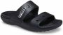 Crocs Classic Sandal 206761 001 Unisex Zwart Slippers - Thumbnail 2