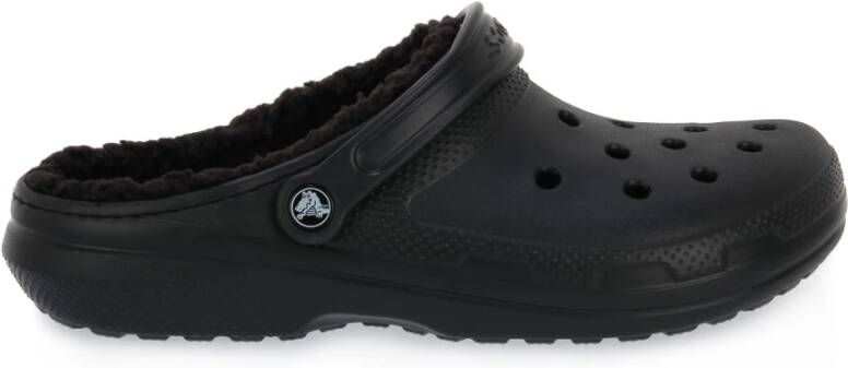 Crocs Pantoffels Classic Lined Clog Tuinclogs slippers clogs met knuffelig faux-bont - Foto 4