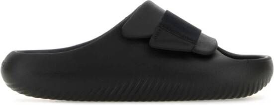 Crocs Mellow Luxe Recovery Slide Heren Schoenen Zwart Maat: 42-43 Rubber Foot Locker