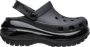 Crocs Zwarte Geperforeerde Slingback Sandalen Black Dames - Thumbnail 15