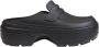 Crocs Zwarte Stomp Loafer Trendy Slip-on Design Black - Thumbnail 1