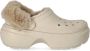 Crocs Elegante sandalen met sleehak en overdreven zolen Beige Dames - Thumbnail 16