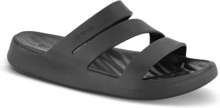 Crocs Strappy Slip-in Sandaal Black Dames