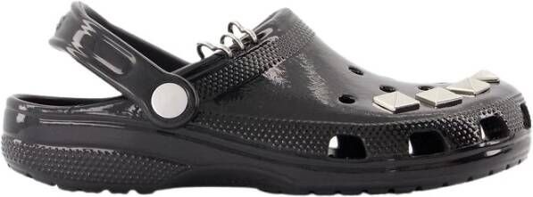 Crocs Studded Sandalen Zwart Synthetisch