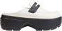 Crocs Witte Instap Rubberen Schoenen Vrouwen Herfst Winter White Dames - Thumbnail 5