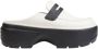 Crocs Witte Instap Rubberen Schoenen Vrouwen Herfst Winter White Dames - Thumbnail 1