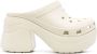 Crocs Witte Siren Clog Hak Sandalen - Thumbnail 1