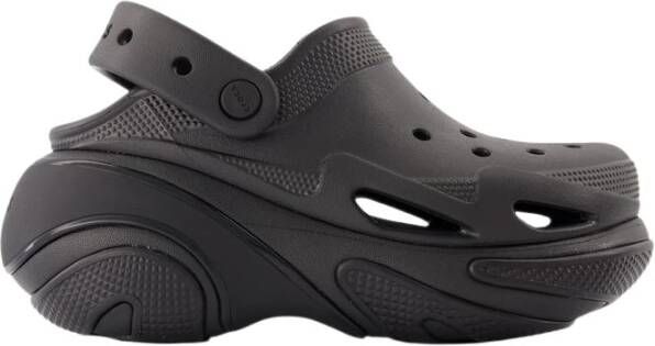 Crocs Zwarte Bubble Crush Sandalen Synthetisch