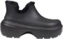 Crocs Chunky Shorty Laarzen met Harige Voering Black Dames - Thumbnail 1