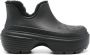 Crocs Zwarte enkellaarsjes met faux-fur voering Black - Thumbnail 7