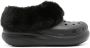 Crocs Zwarte Instap Sandalen met Nepbont Trim Black Heren - Thumbnail 7