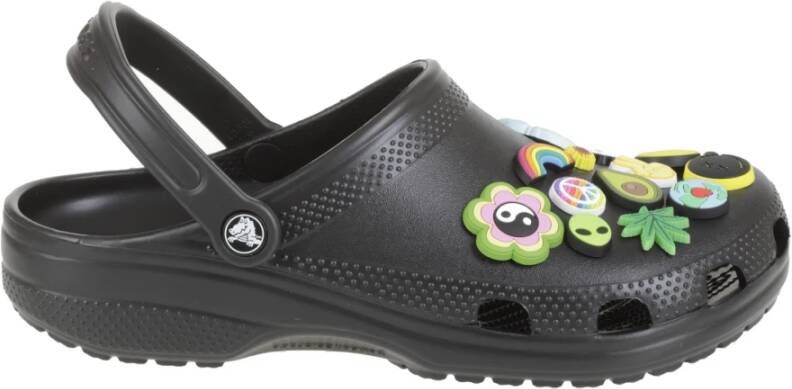 Crocs schuifregelaars Zwart Heren