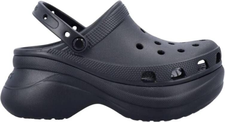 Crocs Zwarte Plateau Klomp Schoenen