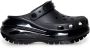 Crocs Zwarte Geperforeerde Slingback Sandalen Black Dames - Thumbnail 36