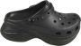 Crocs Zwarte sandalen voor zomerse outfits - Thumbnail 1