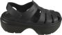 Crocs Zwarte sandalen voor zomerse outfits - Thumbnail 1