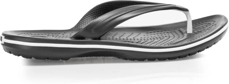 Crocs Zwarte Slippers Unisex Crocband Stijl Black Heren