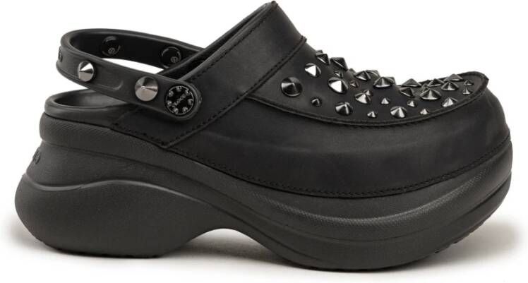 Crocs Zwarte Studs Klomp Schoenen
