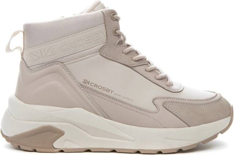 Crosby Beige Casual Enkellaarsjes voor Vrouwen - Foto 2
