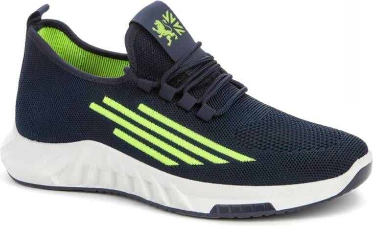 Crosby Blauwe Casual Sneakers voor Mannen