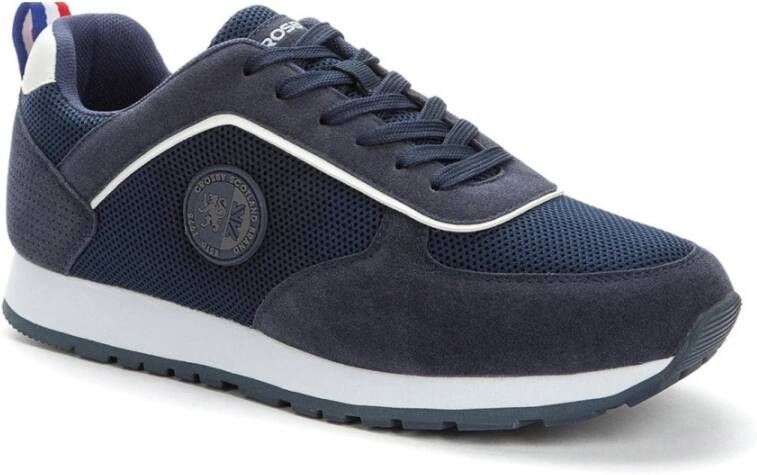 Crosby Blauwe Casual Veterschoenen voor Mannen