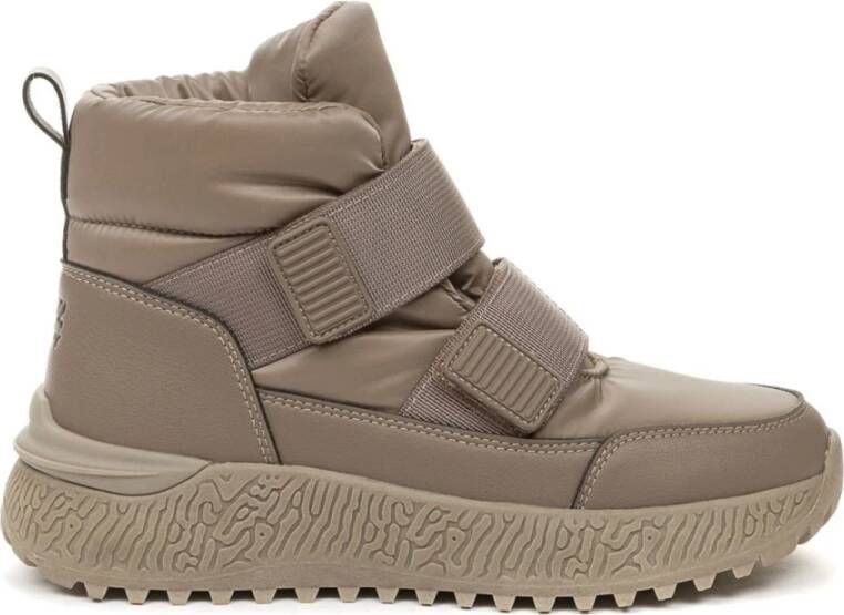 Crosby Bruine Gesloten Enkellaarsjes voor Vrouwen - Foto 2