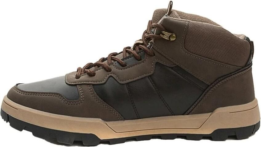 Crosby Bruine Sneakers voor Mannen