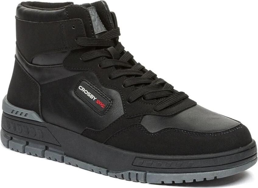 Crosby Casual Enkellaarsjes Met Gesloten Neus