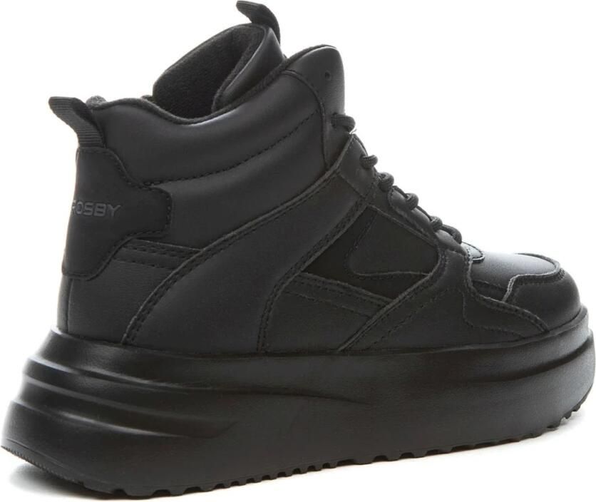 Crosby Zwarte Sneakers voor Vrouwen