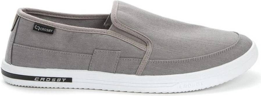 Crosby Grijze Casual Veterschoenen voor Mannen
