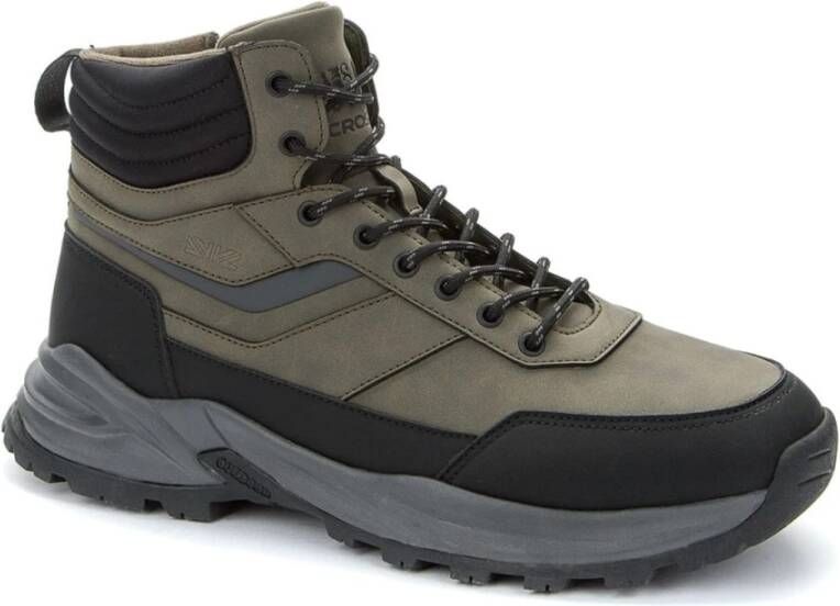Crosby Warme beige enkellaarzen voor mannen