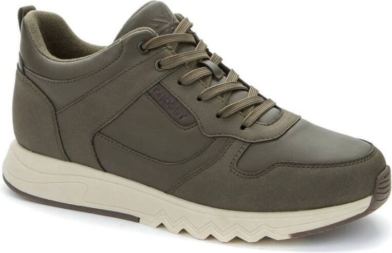 Crosby Warme beige enkellaarzen voor mannen