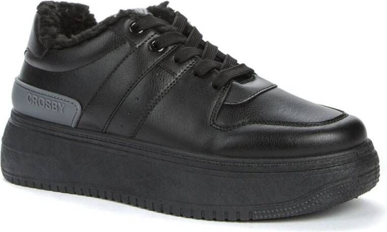 Crosby Zwarte Gesloten Booties voor Vrouwen