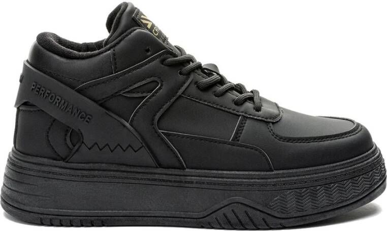 Crosby Zwarte Gesloten Enkellaarsjes Vrouwen