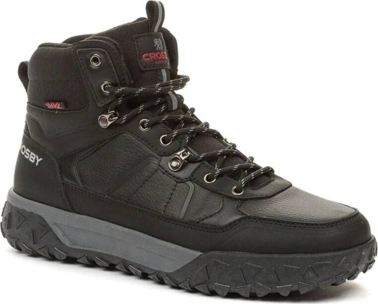 Crosby Zwarte Sneakers voor Mannen