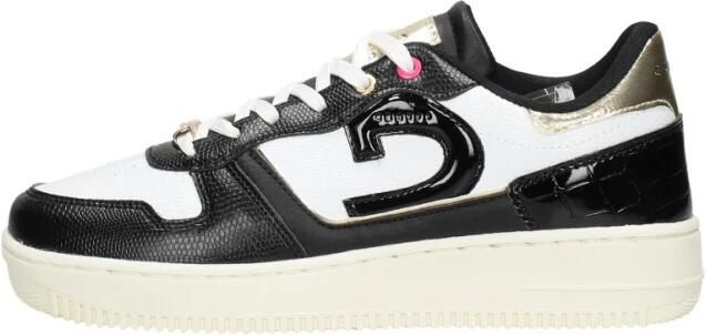 Cruyff Campo Low Lux Black Gold Zwart Leer Lage sneakers Dames - Foto 4