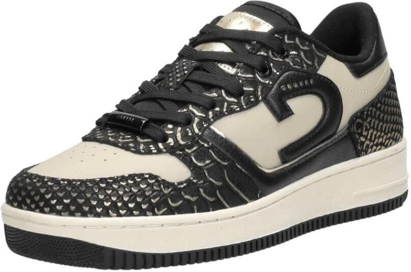 Cruyff Campo Low Lux black cream Zwart Leer Lage sneakers Dames - Foto 6