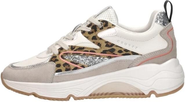 Cruyff Madina Bold beige zilver sneakers dames (C ) - Foto 3