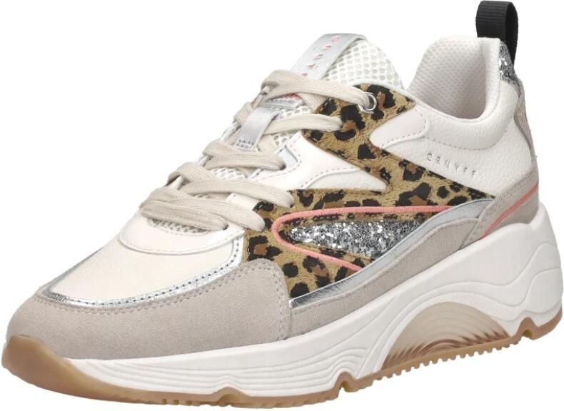 Cruyff Madina Bold beige zilver sneakers dames (C ) - Foto 4