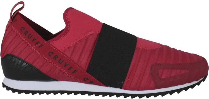 Cruyff Elastico Slip-On Sneaker Red Heren