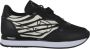 Cruyff Parkrunner dames sneaker Zwart wit - Thumbnail 2