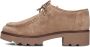 Ctwlk. Beige Suède Veterschoenen voor Dames - Thumbnail 2