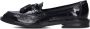 Ctwlk. Blauwe Vachy Loafers voor herfst winter - Thumbnail 2
