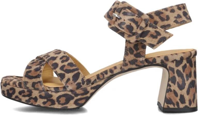 Ctwlk. Bruine Dames Sandalen Amouch Brown Dames