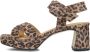 Ctwlk. Bruine Dames Sandalen Amouch Brown Dames - Thumbnail 3