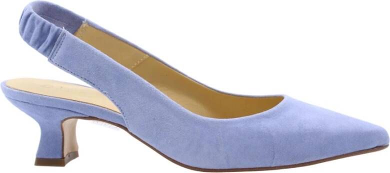 Ctwlk. Cannes Slingback Schoenen Blue Dames