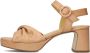 CTWLK Ankara Sandalen Dames Bruin - Thumbnail 3