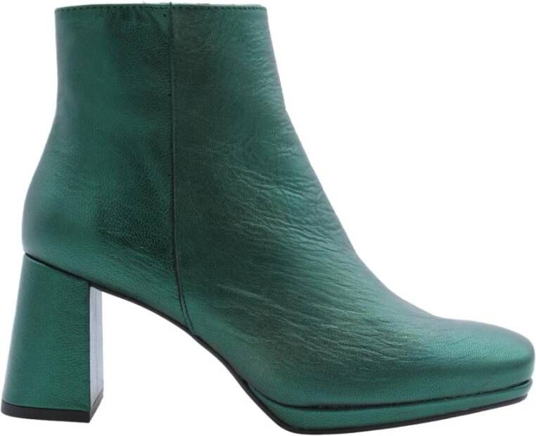 Ctwlk. Blauwe Bessen Muil Sandalen Green Dames - Foto 8