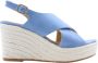 Ctwlk. Bergerac Sandaal Blue Dames - Thumbnail 24