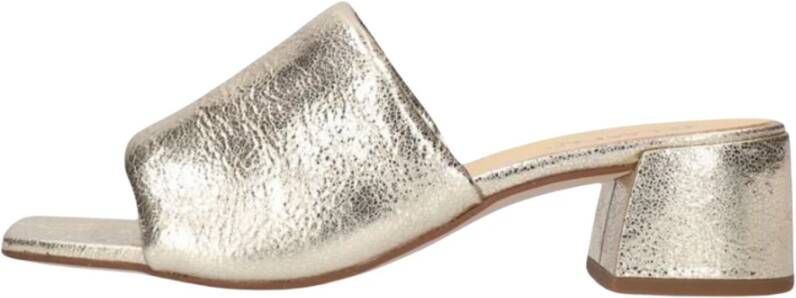 CTWLK Muiltjes Dames Tyler Maat: 39 Materiaal: Leer Kleur: Goud - Foto 2